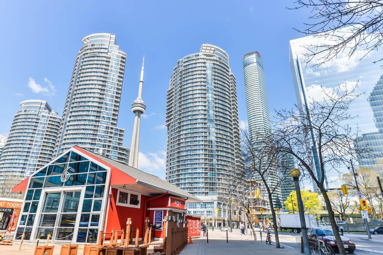 Condo Downtown, Cn Tower, Financial District Toronto Exterior foto