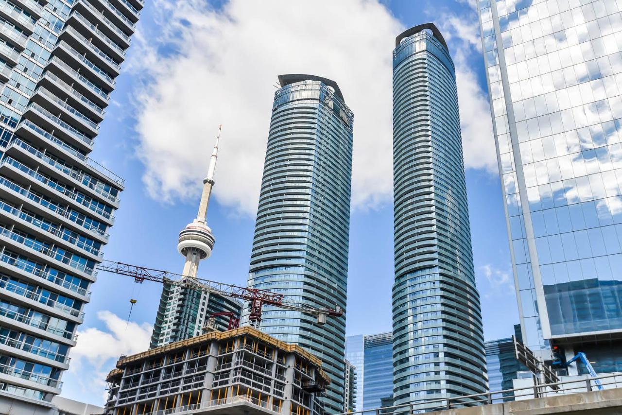 Condo Downtown, Cn Tower, Financial District Toronto Exterior foto